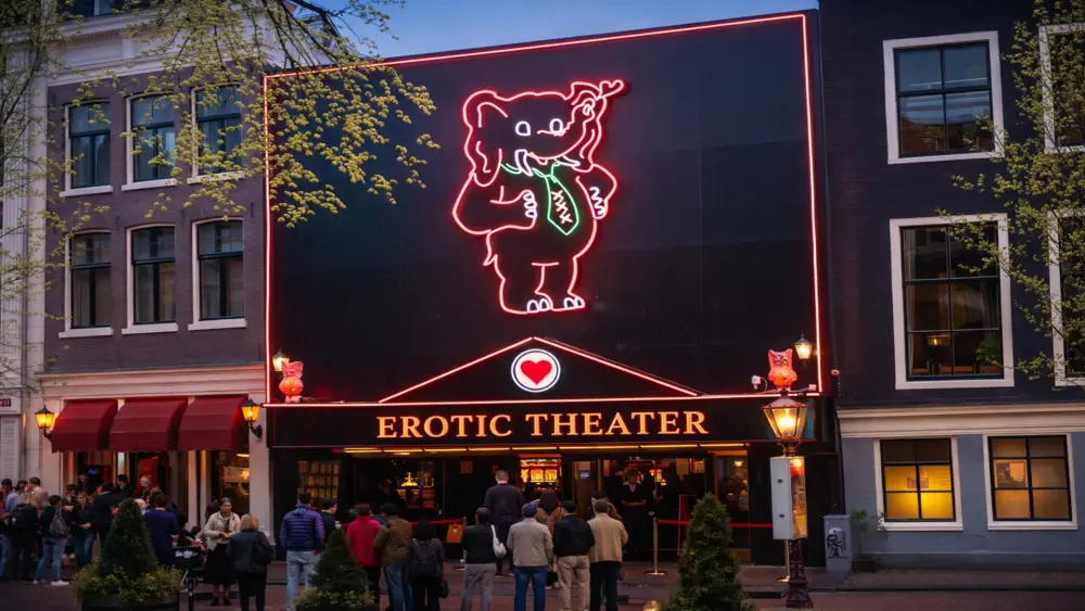 Casa Rosso theater Wallen Amsterdam