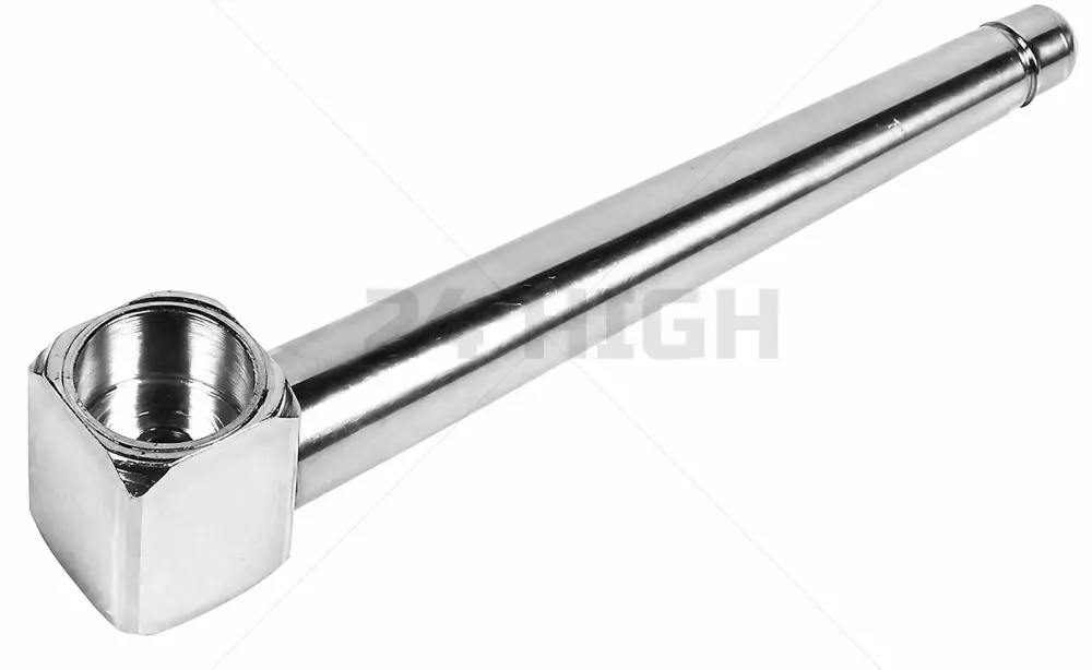 Brass Roller Pipe – Silver