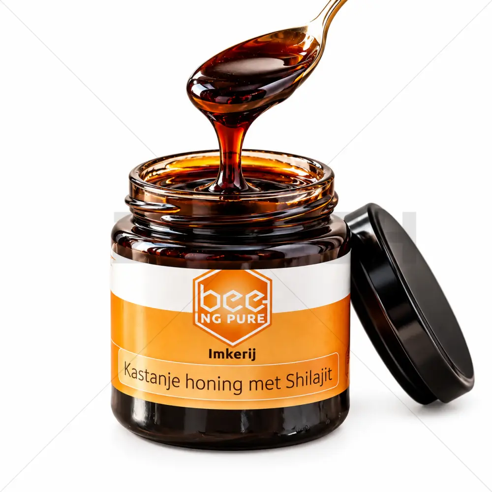 Kastanje Honing & Shilajit - 250 Gram