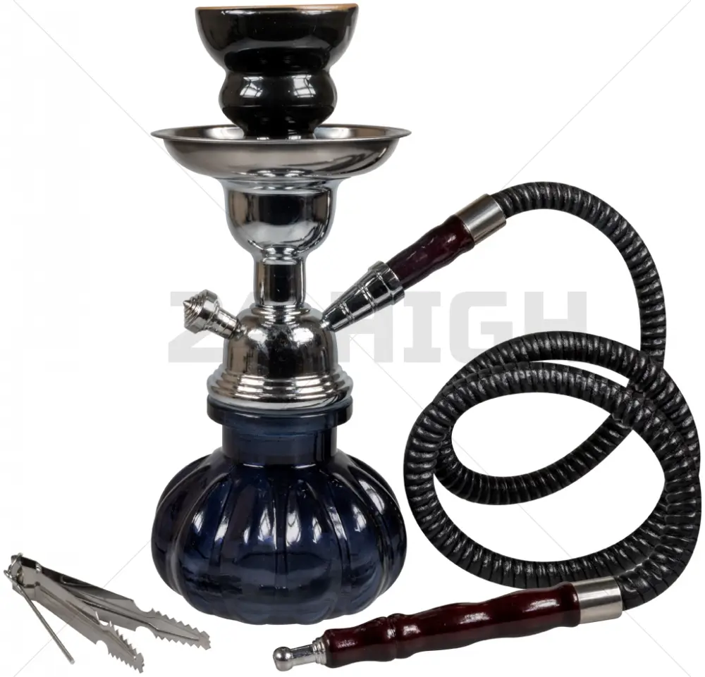 Sahbi Shisha Black 24 cm, One Hose
