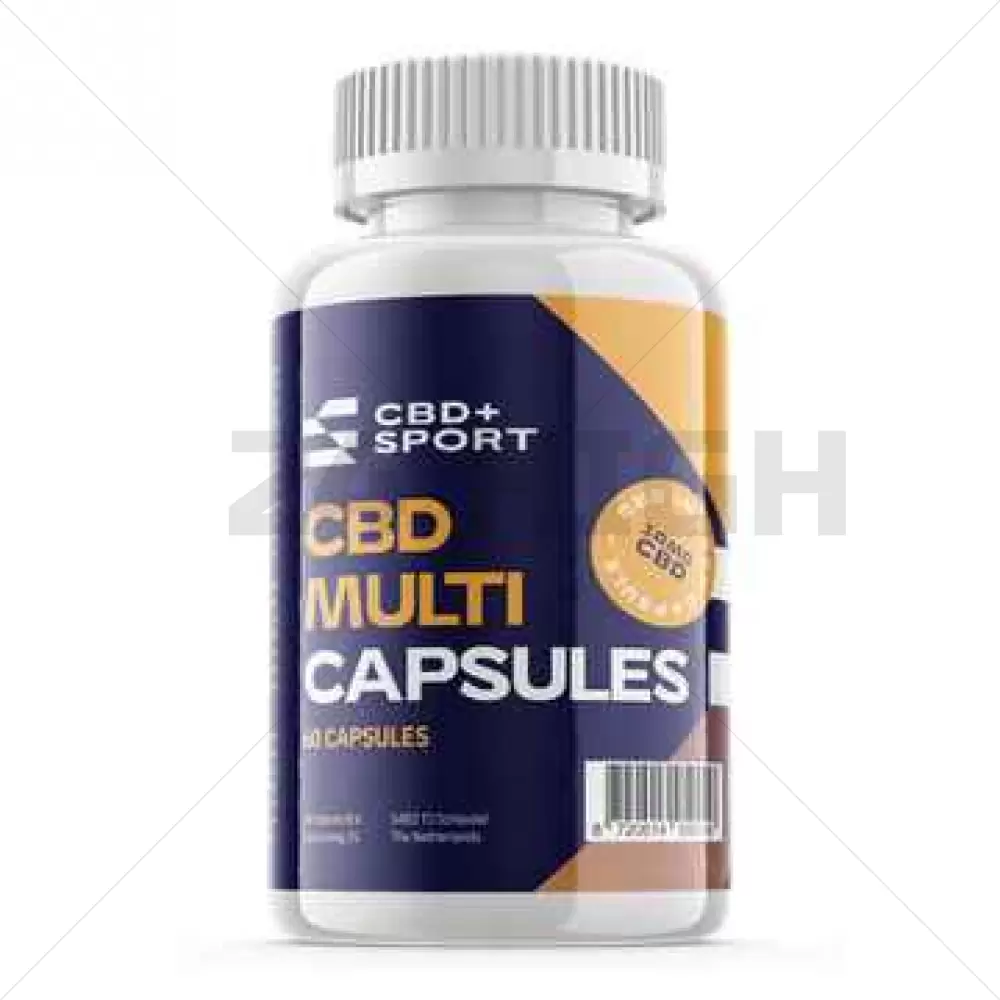 CBD + SPORT – CBD Multivitamin 60 Capsules