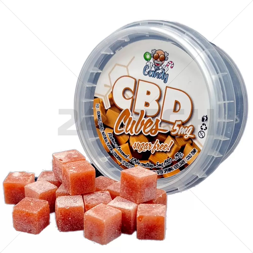 CBD Cubes - Caramel